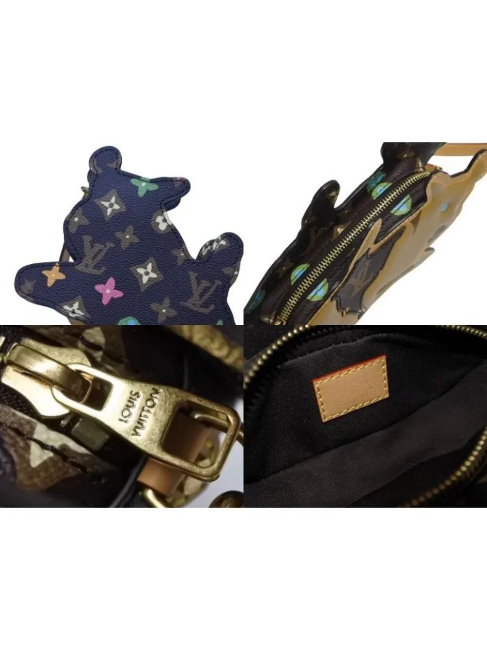 Louis Vuitton Tyler the Creator Shoulder Bag Monogram Strap Gold Brown